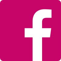 Ikona FB pink
